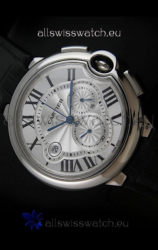 IMG_9085 Cartier Ballon de in Silver White Dial Replica 2