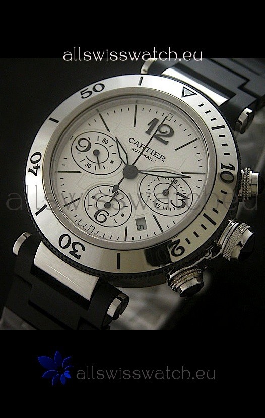 IMG_9085 Cartier Pasha dein White Dial Replica 2