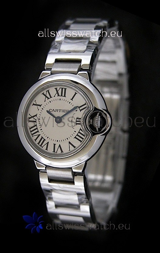 IMG_9085 Cartier Ballon Bleu dein White Dial Replica 2