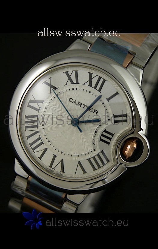 IMG_9085 Ballon De Bleu Cartier Two tone Pink Gold Replica 2