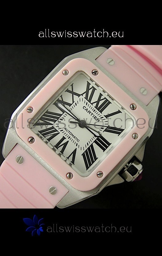 IMG_9085 Cartier Santosin White Dial Replica 2