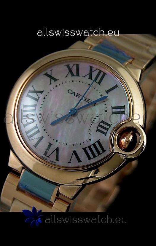 Cartier Balon dein Pink Dial Replica 2