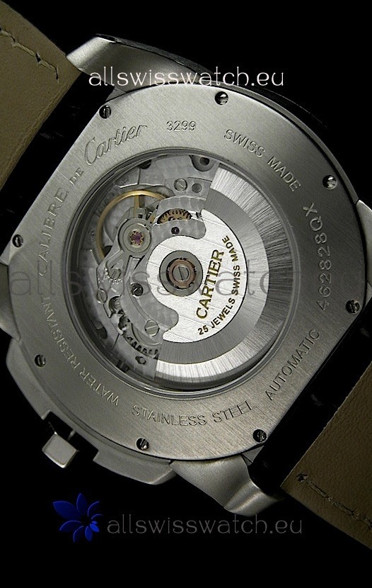 IMG_9085 Cartier Calibre de Cartier Automatic in White Dial Replica 2