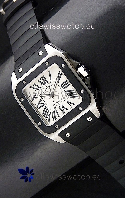 IMG_9085 Cartier Santosin White Dial Replica 2