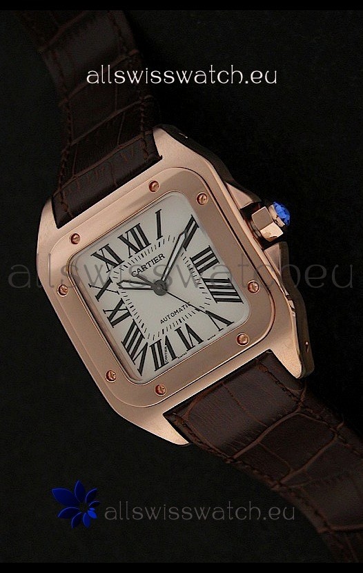 IMG_9085 Cartier Santosin White Dial Replica 2