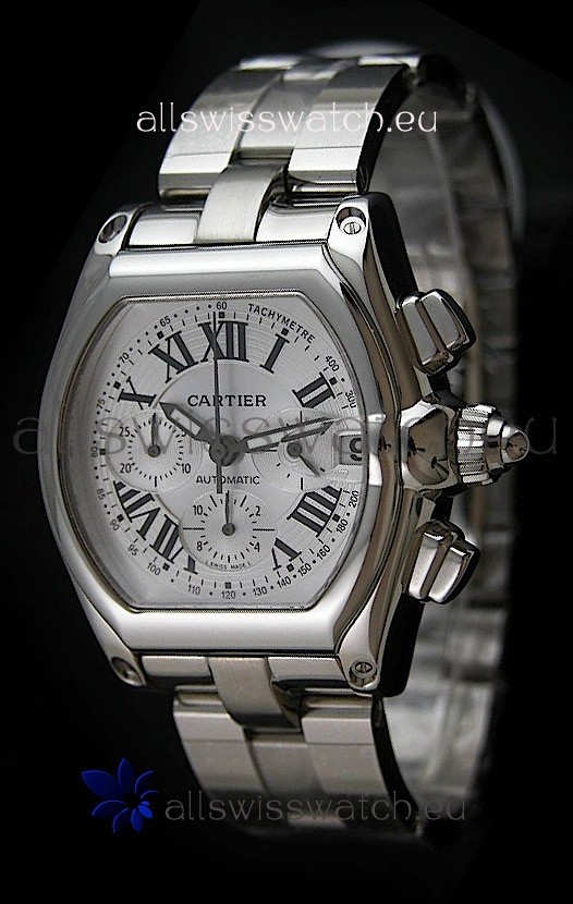 IMG_9085 Cartier Roadsterin White Dial Replica 2