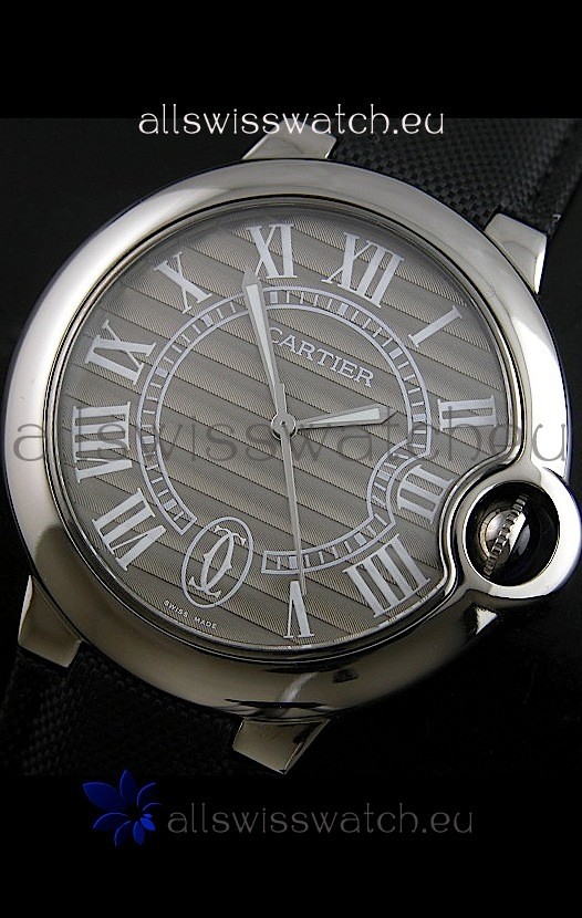 IMG_9085 Cartier Ballon de Automatic in Grey Dial Replica 2