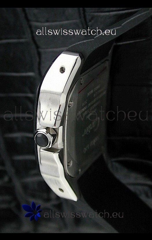 IMG_9085 Cartier Santosin White Dial Replica 2