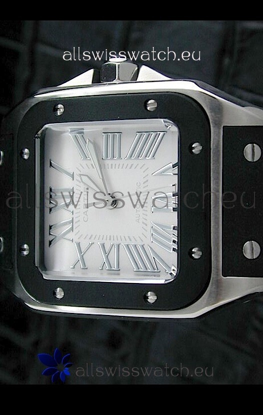 Cartier Santosin White Dial Replica 2