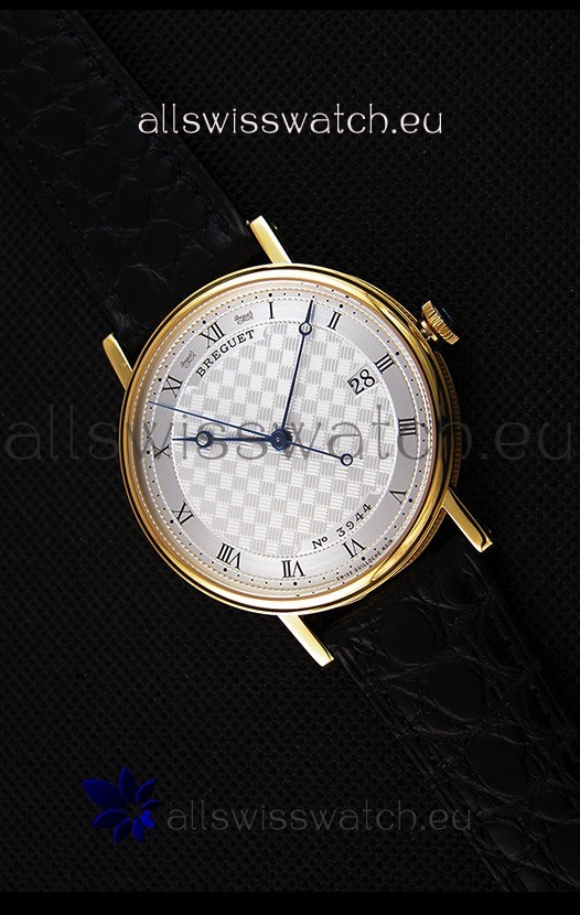 IMG_9085 Breguet Classique 5177BA/12/9V6 Yellow Gold with Roman Hour Markers Replica 2