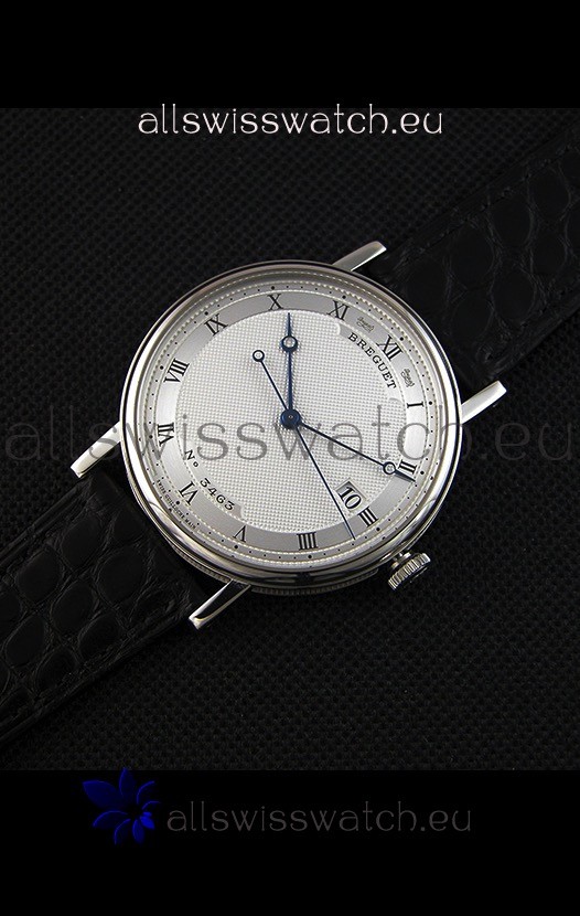 IMG_9085 Breguet Classique 5177BB/15/9V6 Stainless Steel with Roman Hour Markers Replica 2