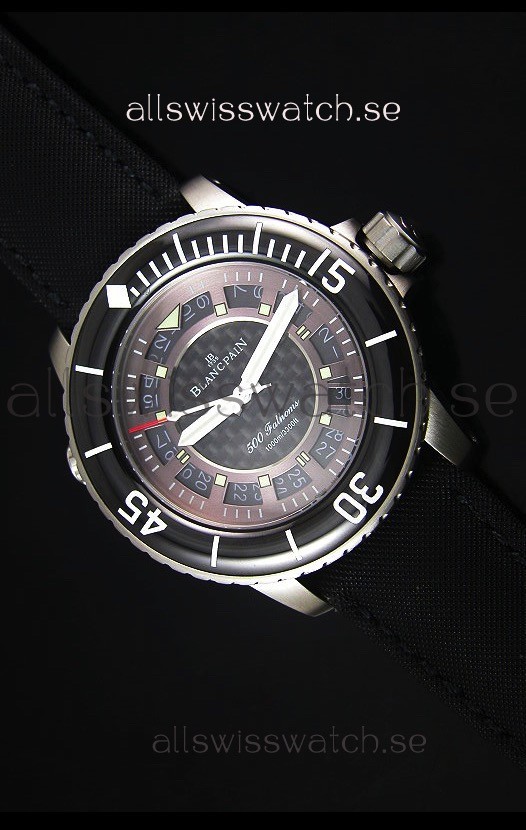 IMG_9085 Blancpain 500 Fathomsin Grey Carbon Dial - 1:1 Mirror Edition Replica 2