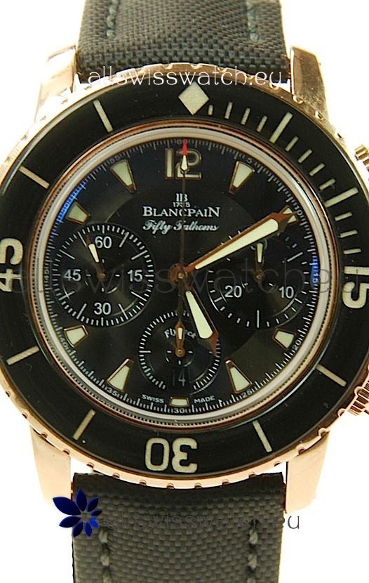 IMG_9085 Blancpain Fifty Fathoms Flyback Chronograph Swiss Replica 2