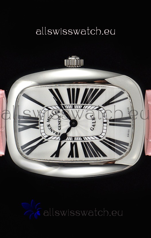 Franck Muller Galet Ladies Quartz Pink Strap Replica 2