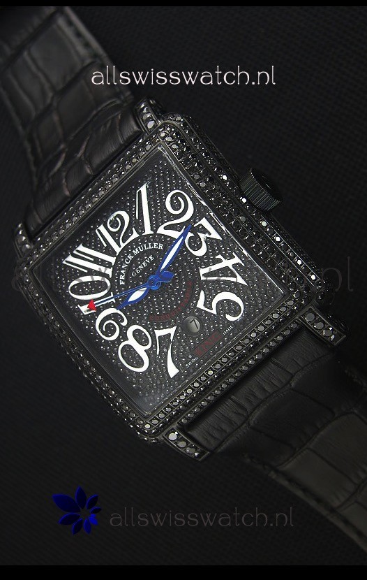 IMG_9085 Franck Muller Conquistador King Automaticin Black PVD Case Replica 2