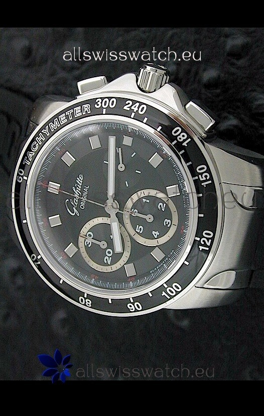 IMG_9085 Glashuette Sport Evolution Chrono in Black Dial Replica 2