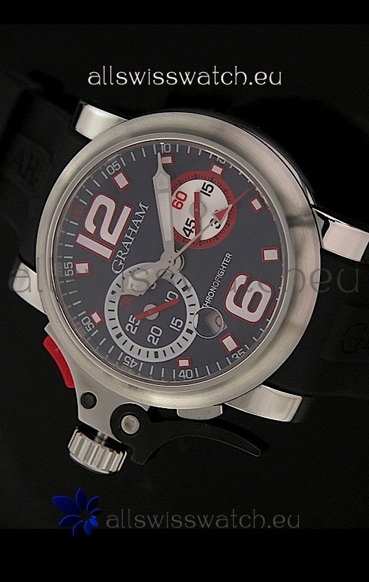 IMG_9085 Graham Chronofighterin Black Dial Replica 2