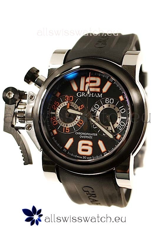 IMG_9085 Graham Chronofighter Oversize Diver in Orange Markers Replica 2