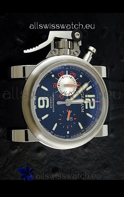 IMG_9085 Graham Chronofighter Oversizein Black Dial Replica 2