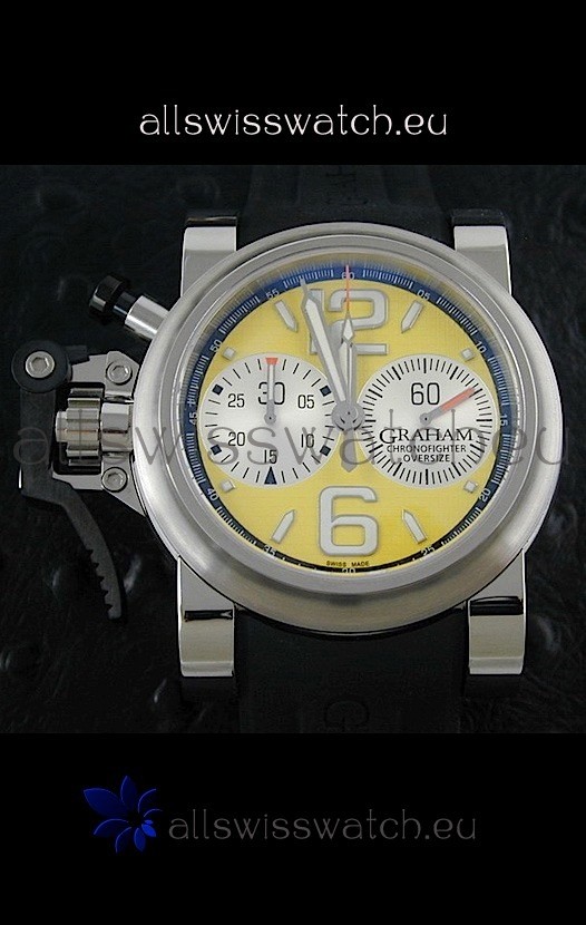 IMG_9085 Graham Chronofighter Oversizein Yellow Dial Replica 2