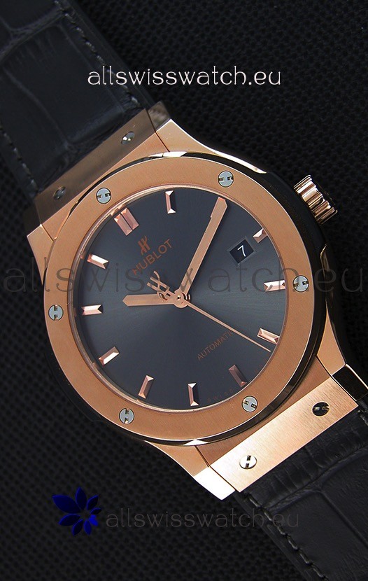 IMG_9085 Hublot Classic Fusion Racing Grey King Gold- 1:1 Mirror Replica 2