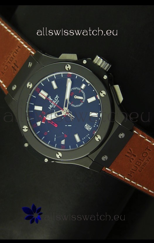 IMG_9085 Hublot Big Bang Stainless Ceramic Case/Bezel Quartz 45MM Replica 2