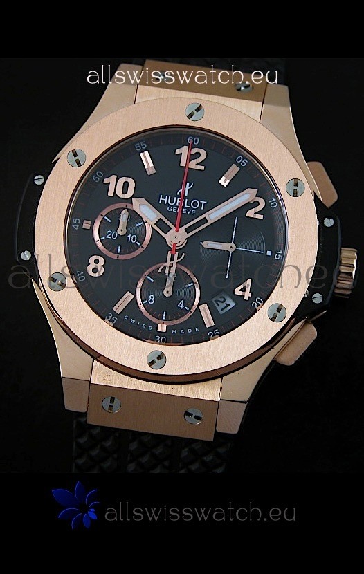IMG_9085 Hublot Big Bang Pink Gold Casing 40MM - 1:1 Mirror Replica 2