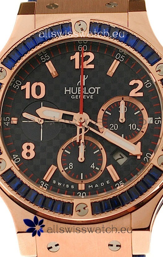 IMG_9085 Hublot Big Bang Dark Blue Tutti Fruitti in Purple Diamonds Replica 2