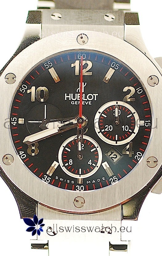 IMG_9085 Hublot Big Bang in Stainless Steel Strap Replica 2