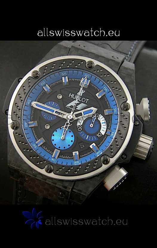 IMG_9085 Hublot King Power F1 Interlago Limited Edition in Blue Replica 2