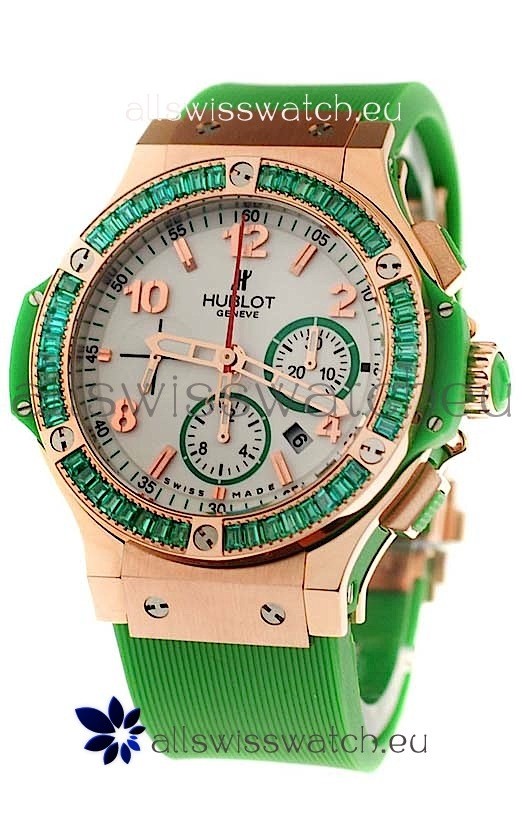 IMG_9085 Hublot Gold Big Bang Tutti Frutti Apple Replica 2