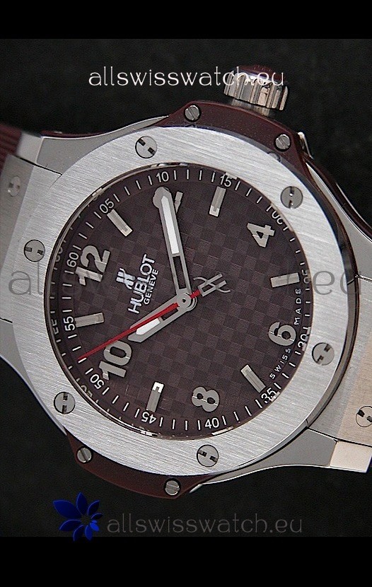 IMG_9085 Hublot Big Bang King Quartz in Brown Dial Replica 2