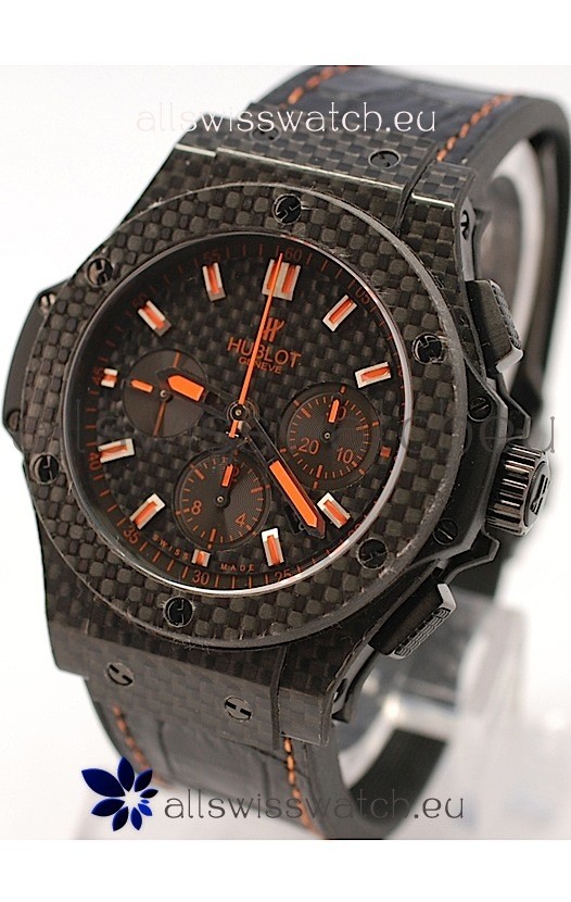 IMG_9085 Hublot Big Bang All Carbonin Orange Replica 2