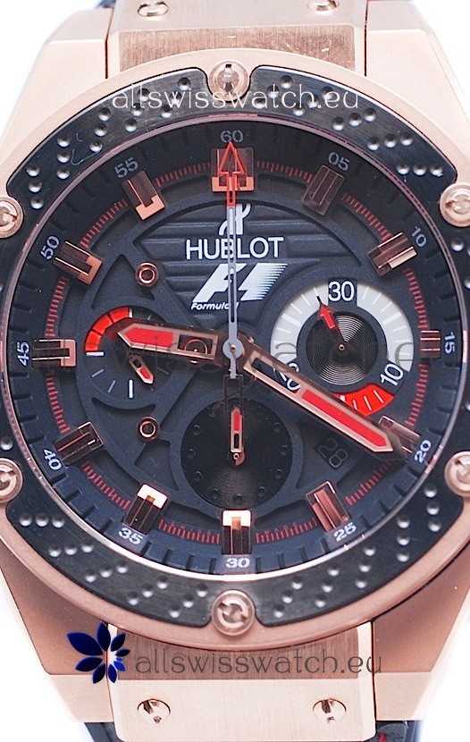IMG_9085 Hublot Big Bang F1 King Power Rose Gold Replica 2
