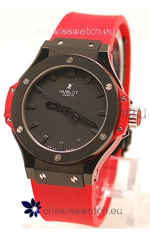 IMG_9085 Hublot Big Bang Fusion Red 40MM Quartz Replica 2