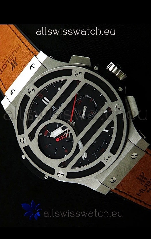 IMG_9085 Hublot Big Bang Chukkerin Stainless Steel - 1:1 Mirror Replica 2