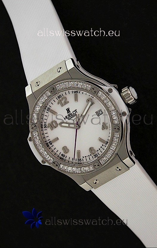 IMG_9085 Hublot Big Bang King Quartz in White Dial Replica 2