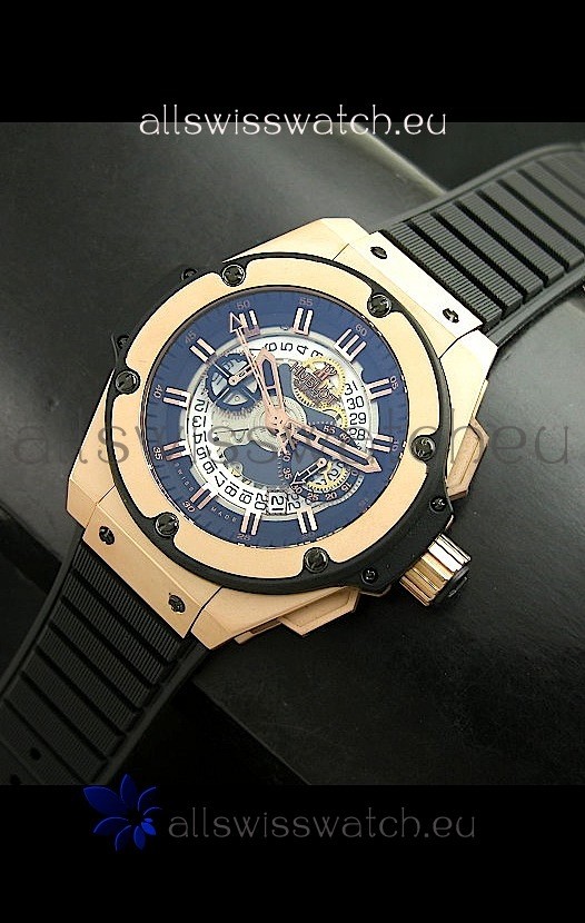 IMG_9085 Hublot Big Bang King Power Skeleton in Rose Gold Replica 2