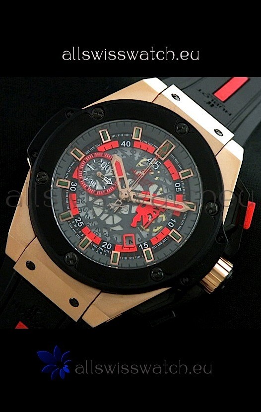 IMG_9085 Hublot King Power Limited Edition Rose Gold Replica 2