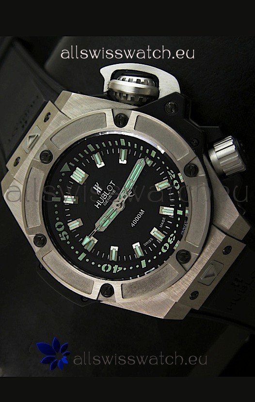IMG_9085 Hublot Big Bang Diver 4000M Titanium - 1:1 Mirror Replica 2