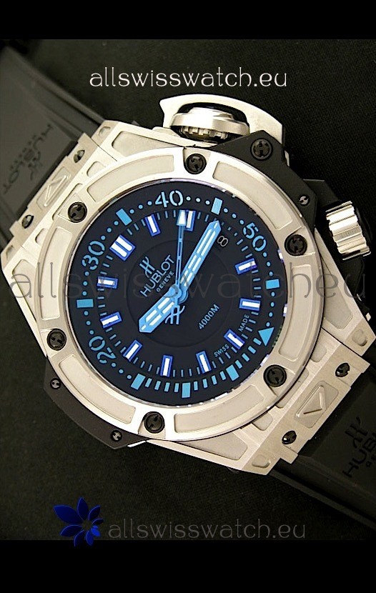 IMG_9085 Hublot Big Bang King Diver 4000M in Blue Hour Markers Replica 2