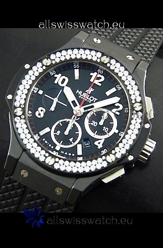 IMG_9085 Hublot Big Bang Magic Bling Edition Ceramic Case Replica 2