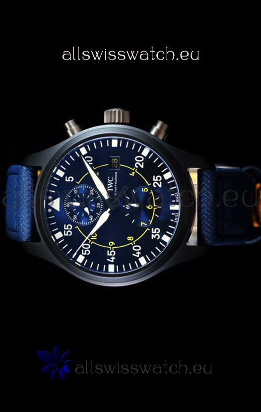 IMG_9085 IWC Pilot's Chronograph IW389008 Blue Angels Edition 1:1 Mirror Replica 2