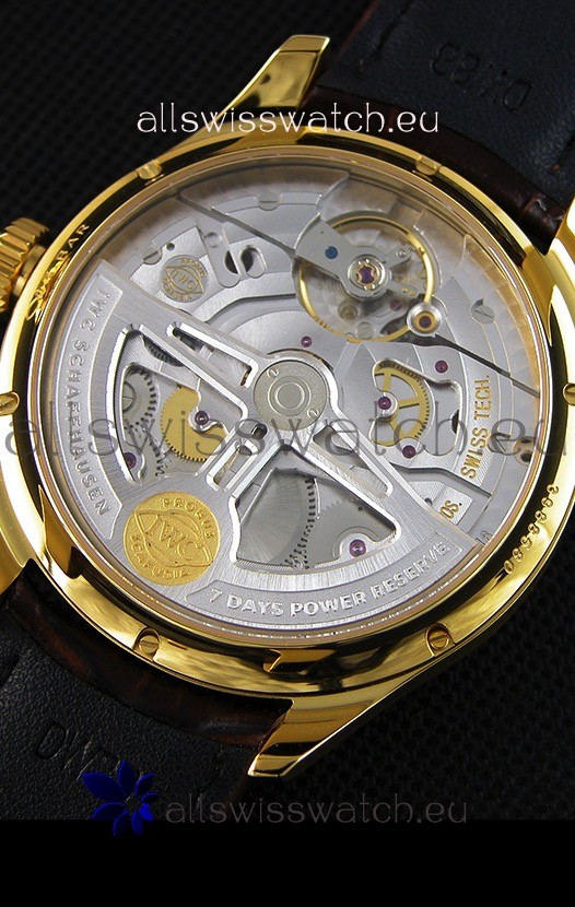 IMG_9085 IWC Portugieser Annual Calender Midnight Blue Pink Gold IW503504 1:1 Mirror Replica 2