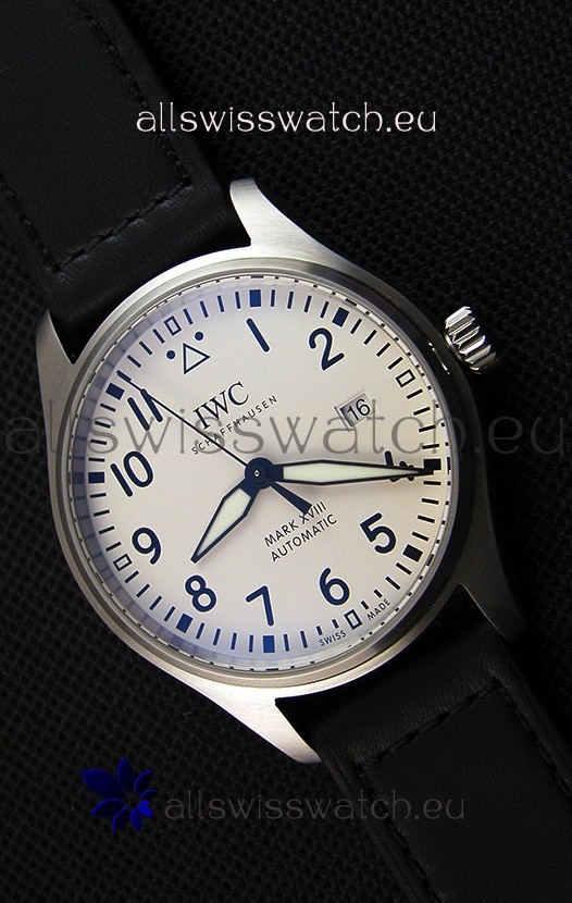 IMG_9085 IWC Pilot's MARK XVIII IW327012 Black Dial1:1 Mirror Edition Replica 2