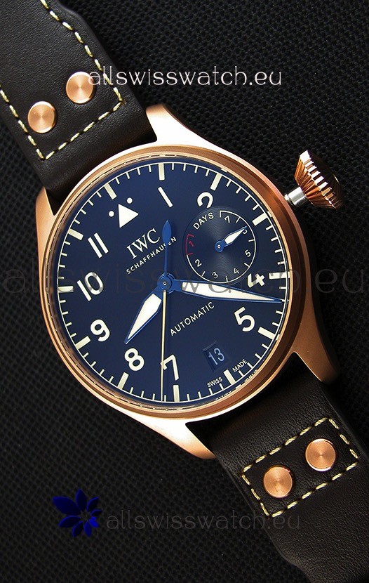 IMG_9085 IWC Big Pilot's IW501005 Heritage- Functional Power Reserve 1:1 Mirror Replica 2