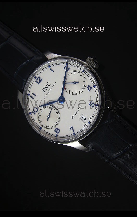 IMG_9085 IWC IW500705 Portugieser 1:1 Mirror White Dial - Updated 2016 Version Replica 2
