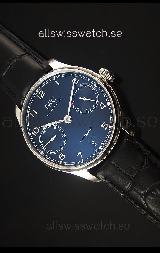 IMG_9085 IWC IW500703 Portugieser 1:1 Mirror Black Dial - Updated 2016 Version Replica 2