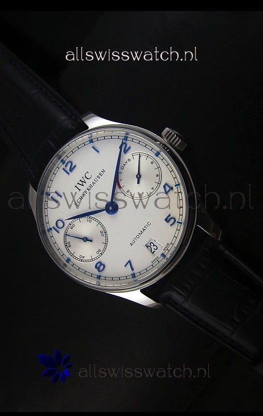 IMG_9085 IWC Portugieser IW500705 Automatic in White Dial - Updated 1:1 Mirror Replica 2