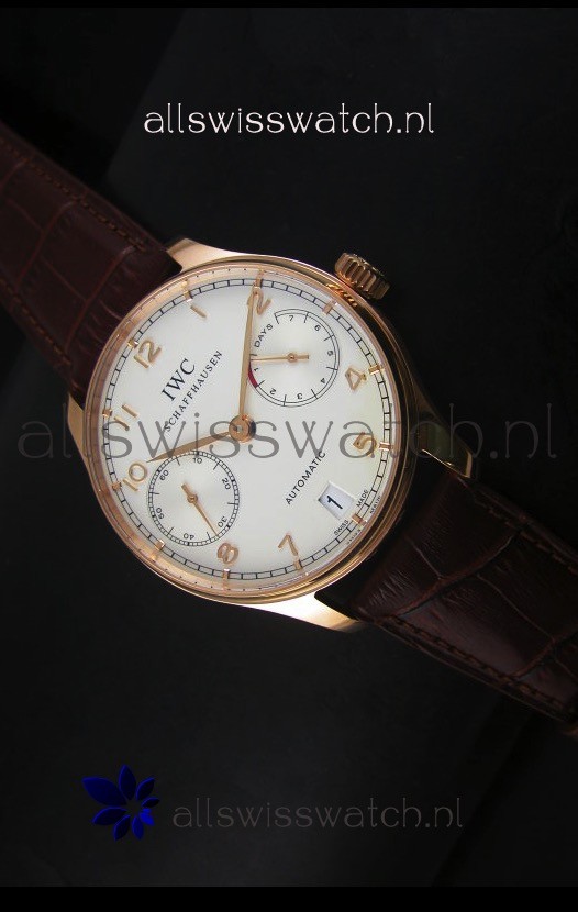 IMG_9085 IWC Portugieser IW500701 Automatic in White Dial - Updated 1:1 Mirror Replica 2
